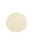 Main View - Click To Enlarge - CHILEWICH - Pressed Dahlia Round Placemat — Brass
