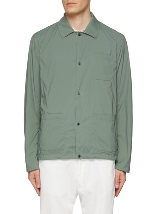 Main View - Click To Enlarge - HERNO - Reversible Flight Shirt Jacket