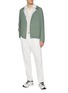 Figure View - Click To Enlarge - HERNO - Reversible Flight Shirt Jacket