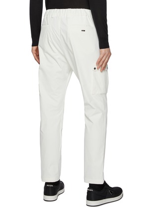 Back View - Click To Enlarge - HERNO - Elasticated Drawstring Waist Cargo Pants