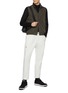 Figure View - Click To Enlarge - HERNO - Elasticated Drawstring Waist Cargo Pants