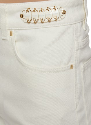  - PACO RABANNE - Disc Embellishment Flared Leg Jeans