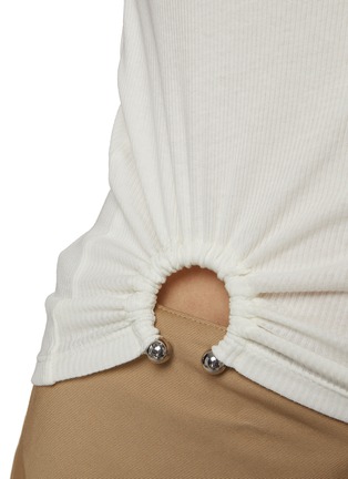  - PACO RABANNE - Ring Detail Round Neck Tank Top