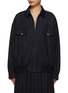 Main View - Click To Enlarge - MIU MIU - Mens Style Zip Front Wool Blouson Jacket