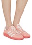 Figure View - Click To Enlarge - ADIDAS - Berduma Low Top Suede Sneakers