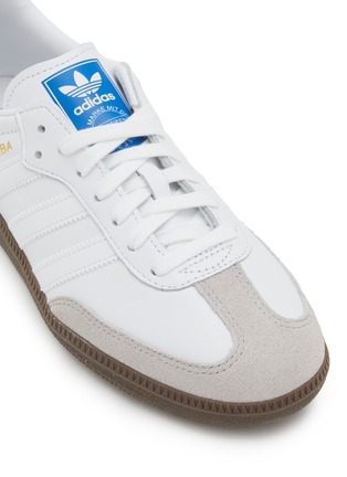 Detail View - Click To Enlarge - ADIDAS - Samba OG Leather Low Top Sneakers