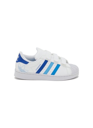 Main View - Click To Enlarge - ADIDAS - Superstar CF C Leather Kids Sneakers