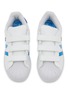 Figure View - Click To Enlarge - ADIDAS - Superstar CF C Leather Kids Sneakers
