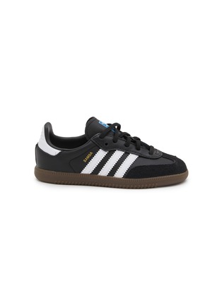 Main View - Click To Enlarge - ADIDAS - Samba OG EL I Leather Toddlers Sneakers