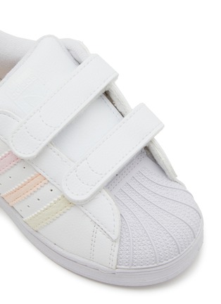 Detail View - Click To Enlarge - ADIDAS - Superstar CF I Leather Toddlers Sneakers