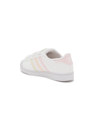 Detail View - Click To Enlarge - ADIDAS - Superstar CF C Leather Kids Sneakers