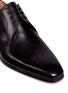 Detail View - Click To Enlarge - MAGNANNI - Brushstroke finish leather Derbies