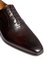 Detail View - Click To Enlarge - MAGNANNI - Medallion toe cap five eyelet leather Oxfords