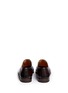 Back View - Click To Enlarge - MAGNANNI - Medallion toe cap five eyelet leather Oxfords