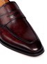 Detail View - Click To Enlarge - MAGNANNI - Burnished leather penny loafers