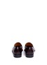 Back View - Click To Enlarge - MAGNANNI - Burnished leather penny loafers