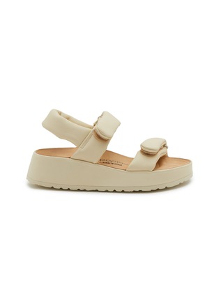 Main View - Click To Enlarge - BIRKENSTOCK - Theda Leather Slingback Sandals