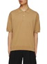 Main View - Click To Enlarge - AURALEE - Super High Gauge Cotton Knit Polo Shirt