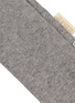Detail View - Click To Enlarge - YUYU BOTTLE - Pure Cashmere Hot Water Bottle Set — Stone Grey