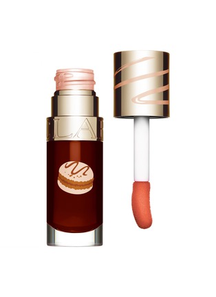 Detail View - Click To Enlarge - CLARINS - Limited Edition Lip Comfort Oil — Hazelnut Macaron