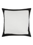 Main View - Click To Enlarge - FRETTE - Bold Euro Sham — Milk/Nero