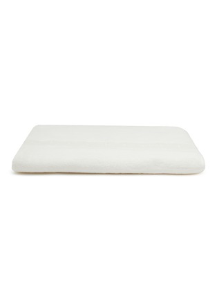 Main View - Click To Enlarge - FRETTE - Maze Lace Bath Sheet — Milk