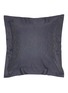 Main View - Click To Enlarge - FRETTE - Rays Euro Sham — Steel Blue/Grey Cliff