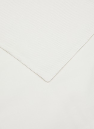 Detail View - Click To Enlarge - FRETTE - Leisure Twill King Size Duvet Cover Set — Milk