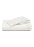 Main View - Click To Enlarge - FRETTE - Maze Lace King Size Duvet Cover Set — Milk