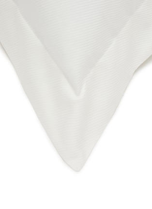 Detail View - Click To Enlarge - FRETTE - Leisure Twill Euro Sham — Milk