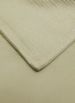 Detail View - Click To Enlarge - FRETTE - Rays Queen Size Duvet Cover Set — Tranquil Green/Savage Beige