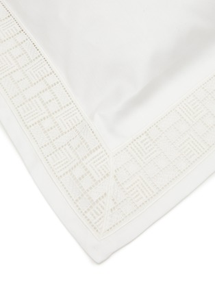 Detail View - Click To Enlarge - FRETTE - Maze Lace Boudoir — Milk