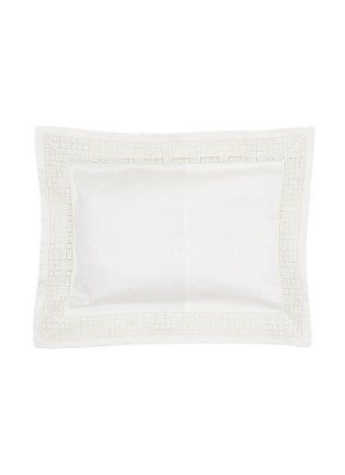 Main View - Click To Enlarge - FRETTE - Maze Lace Boudoir — Milk