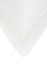 Detail View - Click To Enlarge - FRETTE - Maze Lace Pillowcase — Milk