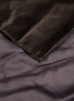 Detail View - Click To Enlarge - FRETTE - Luxury Cashmere Velvet King Size Bedspread — Mahogany Grey