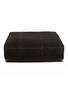 Main View - Click To Enlarge - FRETTE - Luxury Cashmere Velvet King Size Bedspread — Mahogany Grey