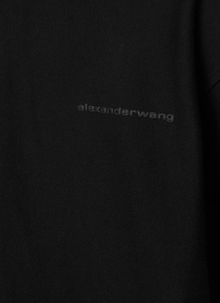  - ALEXANDERWANG - Oversized Cotton Logo T-Shirt