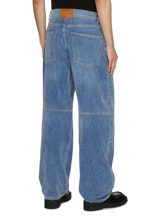 Back View - Click To Enlarge - ALEXANDERWANG - Relaxed Fit Light Washed Jeans