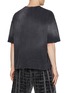 Back View - Click To Enlarge - ALEXANDERWANG - Cotton Hemp Jersey T-Shirt