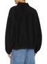 Back View - Click To Enlarge - ALEXANDERWANG - Oversized Long Sleeve Cotton Polo Shirt