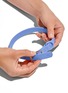 Front View - Click To Enlarge - WILD ONE - Medium Dog Collar — Moonstone