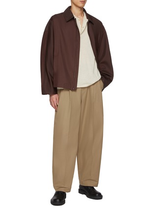 Figure View - Click To Enlarge - LE17SEPTEMBRE - Side Pocket Pleated Pants