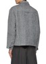 Back View - Click To Enlarge - LE17SEPTEMBRE - Buttoned Patch Pocket Tweed Jacket