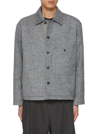 Main View - Click To Enlarge - LE17SEPTEMBRE - Buttoned Patch Pocket Tweed Jacket