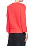 Back View - Click To Enlarge - GUCCI - Necklace embellished puff shoulder double jersey sweatshirt