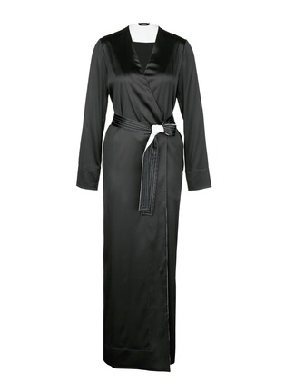 Main View - Click To Enlarge - LA PERLA - 'Talisman' silk satin night robe