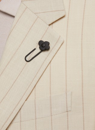 Detail View - Click To Enlarge - LARDINI - Striped Single Breasted Suit