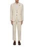 Main View - Click To Enlarge - LARDINI - Striped Single Breasted Suit