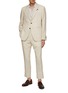 Figure View - Click To Enlarge - LARDINI - Striped Single Breasted Suit