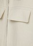  - LARDINI - Flap Pocket Linen Shirt Jacket